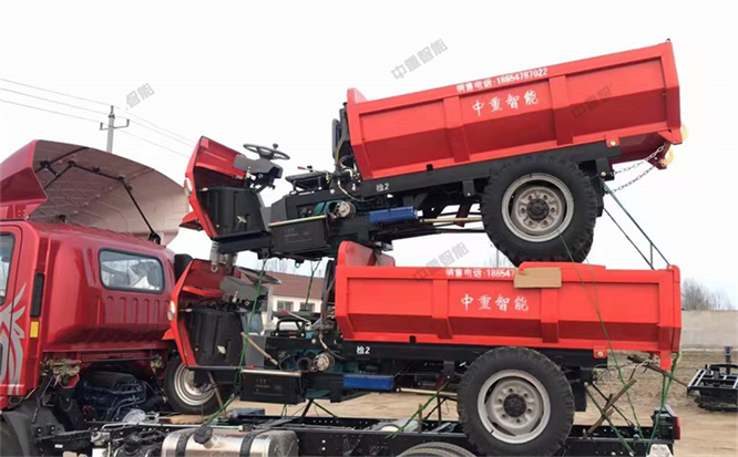 中重智能一批防爆三輪車發往遼寧鞍山
